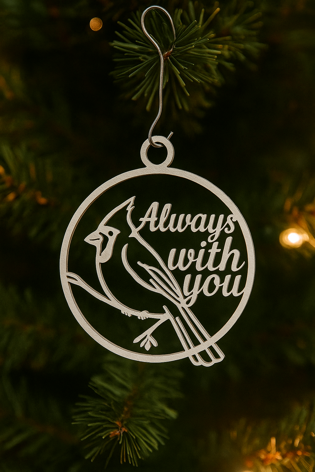 Christmas Always With You Ornament