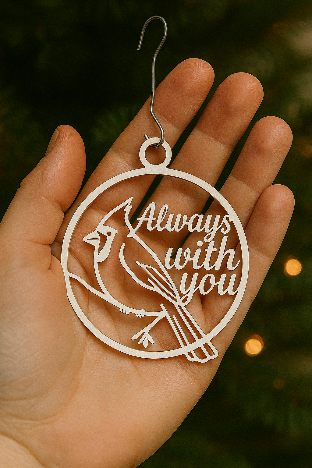 Christmas Always With You Ornament