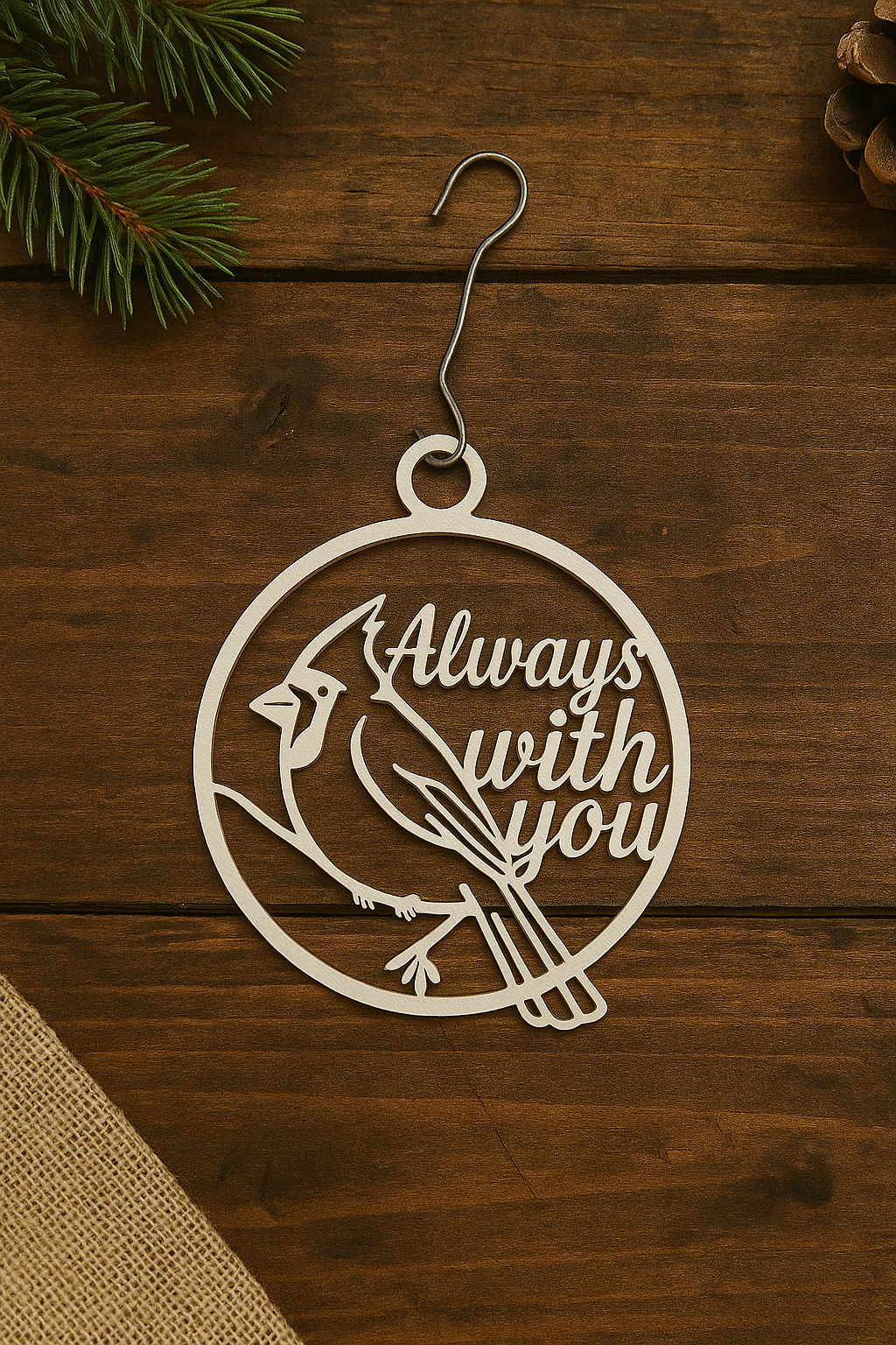 Christmas Always With You Ornament