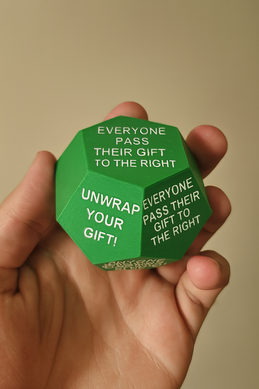 Christmas Gift Exchange Dice
