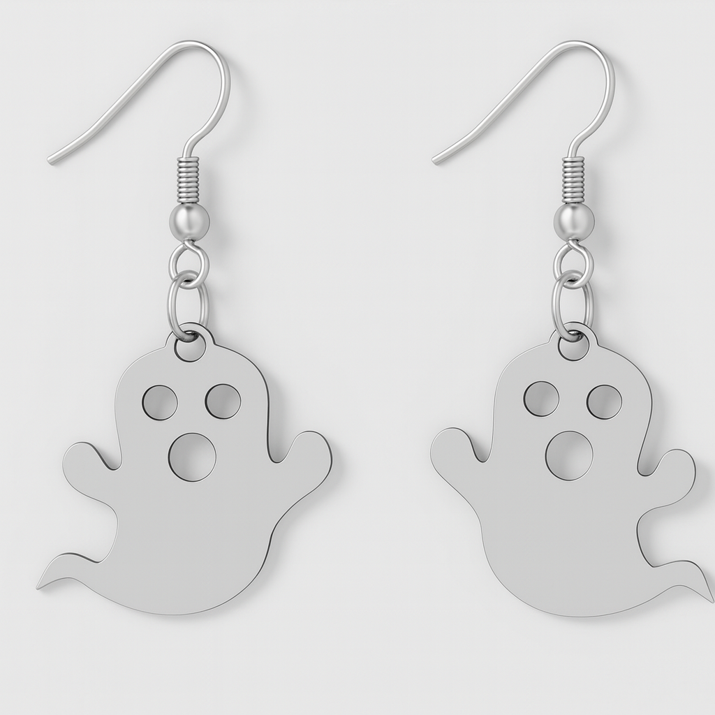 Ghost Dangle Earrings – Spooky Halloween Jewelry