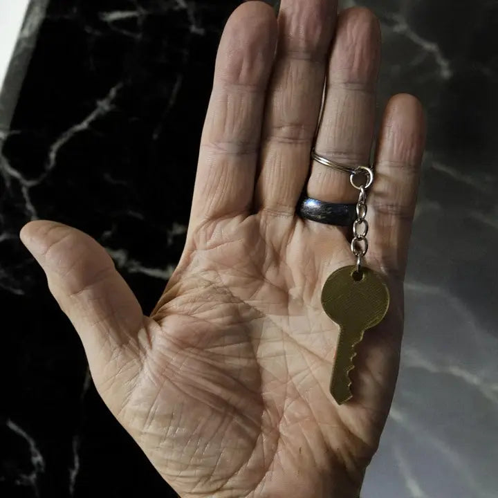 Key in Heart Keychain