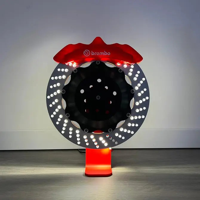 Brembo Brake Disc Lamp – Performance Inspired Lighting | USA Made Automotive Decor