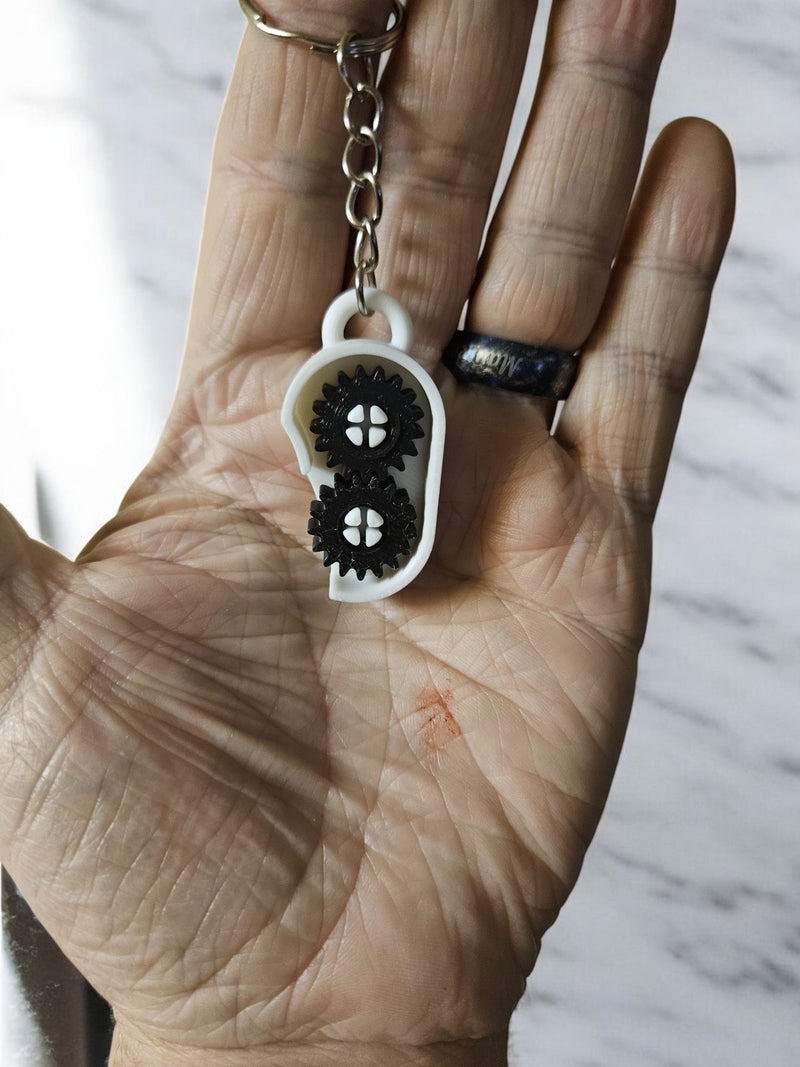 Gear Fidget Key Chain