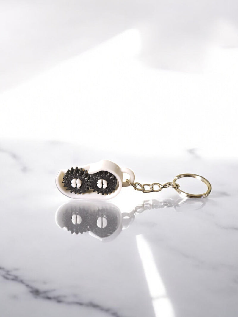 Gear Fidget Key Chain