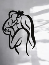 Shadow Mother Baby Wall Art