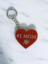 #1 Mother Keychain