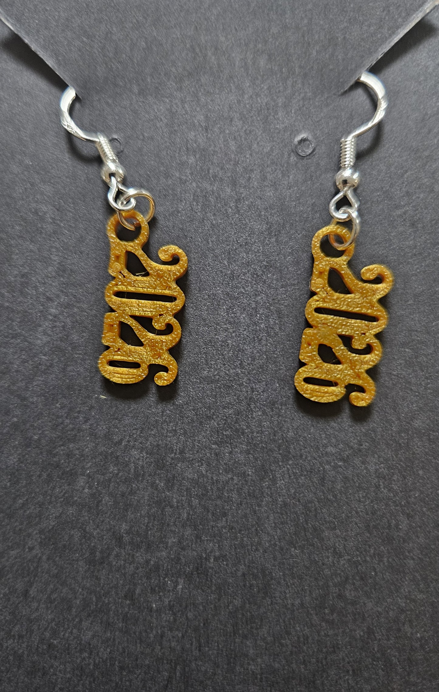 2026 New Year Earrings