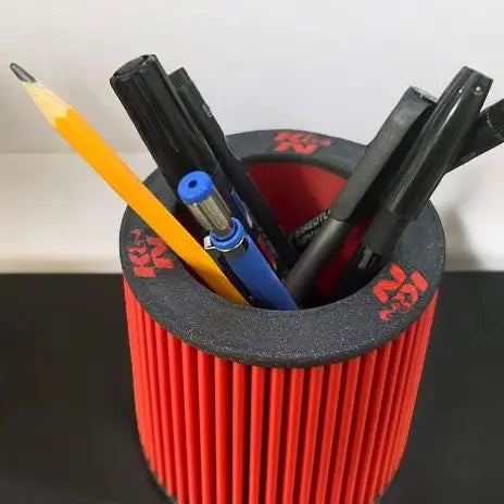 K&N Air Filter Pen Holder – Performance Inspired Desk Organizer | USA Made