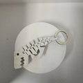 Flexible T-Rex Keychain – Articulated Dinosaur Charm | USA Made 3D Printed