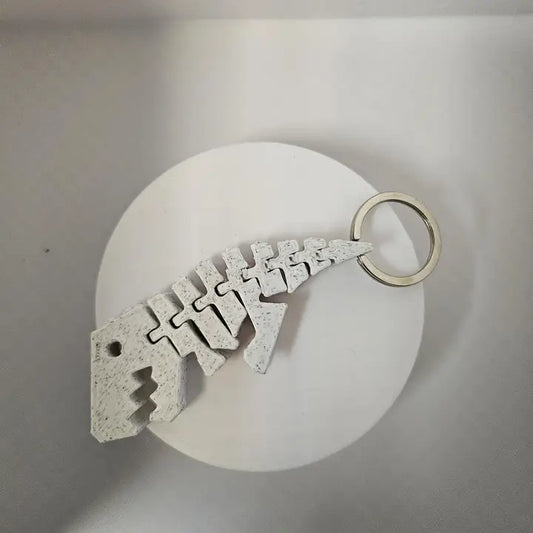 Dinosaur Lover's Flexible Rex Keychain