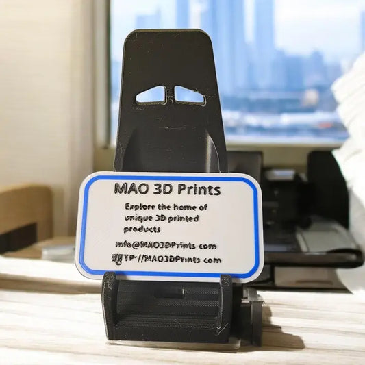 Race Car Seat Business Card Stand