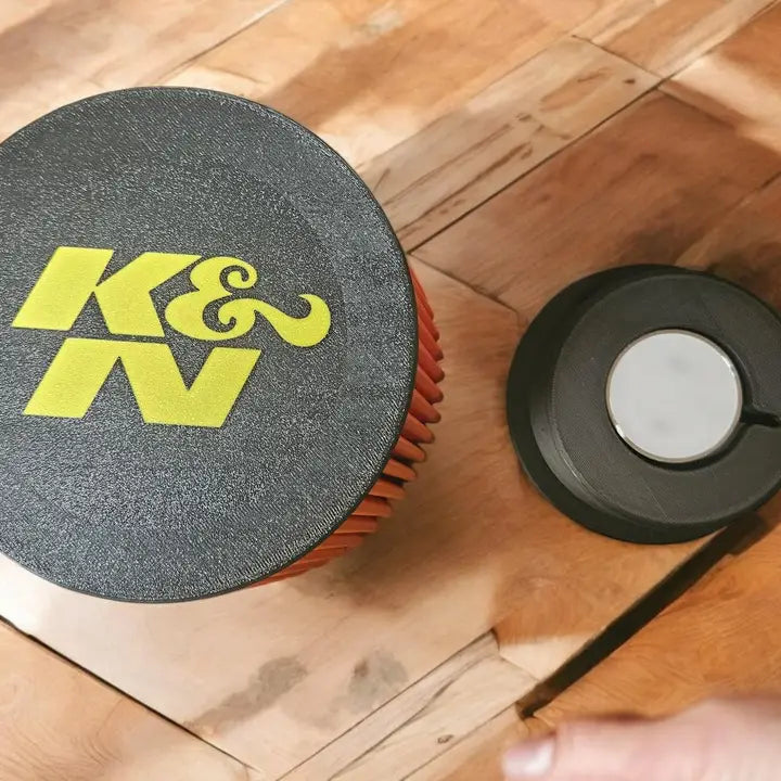 K&N Air Filter Lamp – Real Performance Filter Light | USA Made Automotive Decor