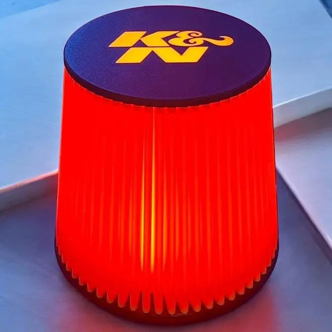 K&N Air Filter Lamp – Real Performance Filter Light | USA Made Automotive Decor