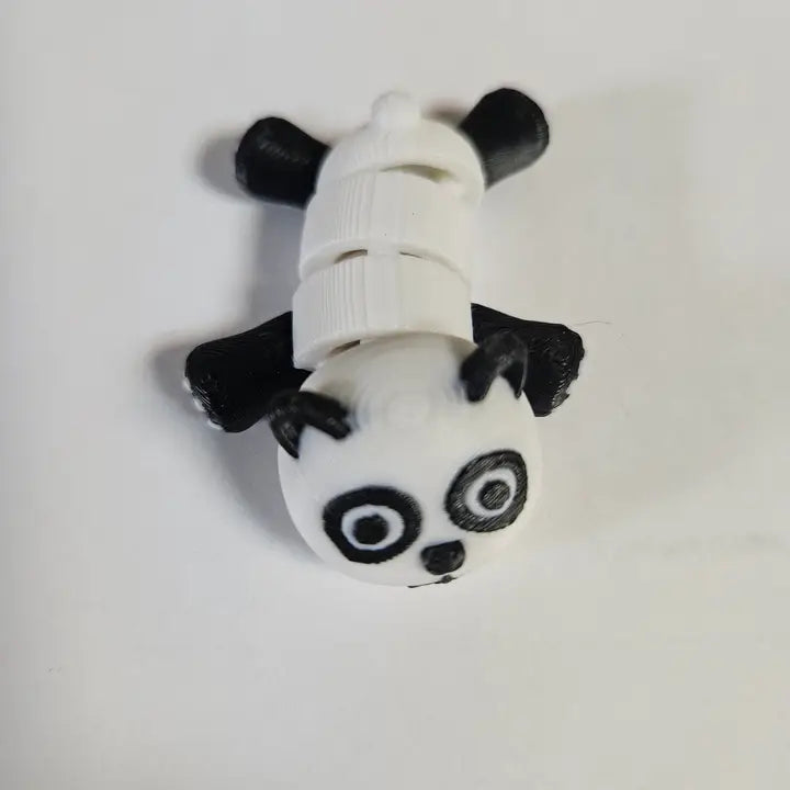 Miniature Articulated Panda Bear – USA Made