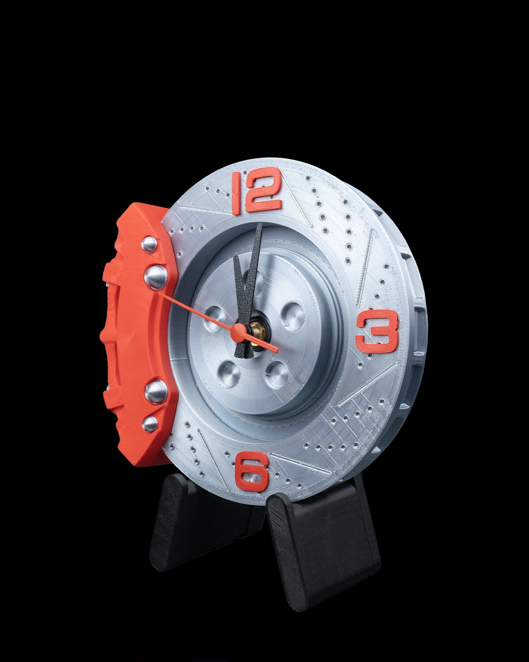 Brake Time Wall Clock – Automotive Garage & Mechanic Decor | 3D Printed | Made in USA