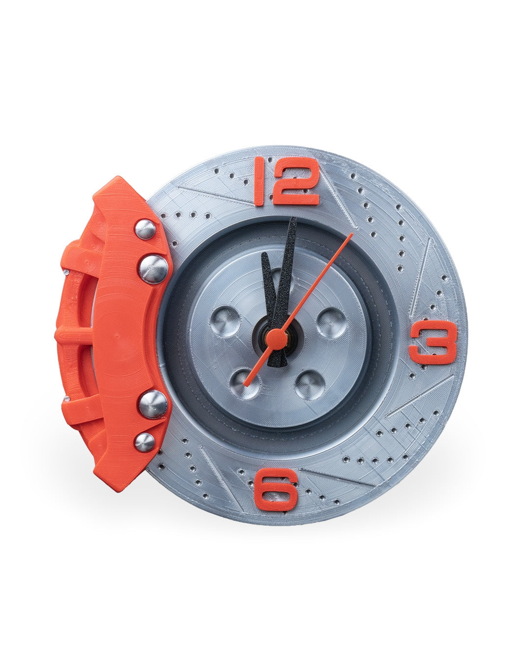 Brake Time Wall Clock – Automotive Garage & Mechanic Decor | 3D Printed | Made in USA