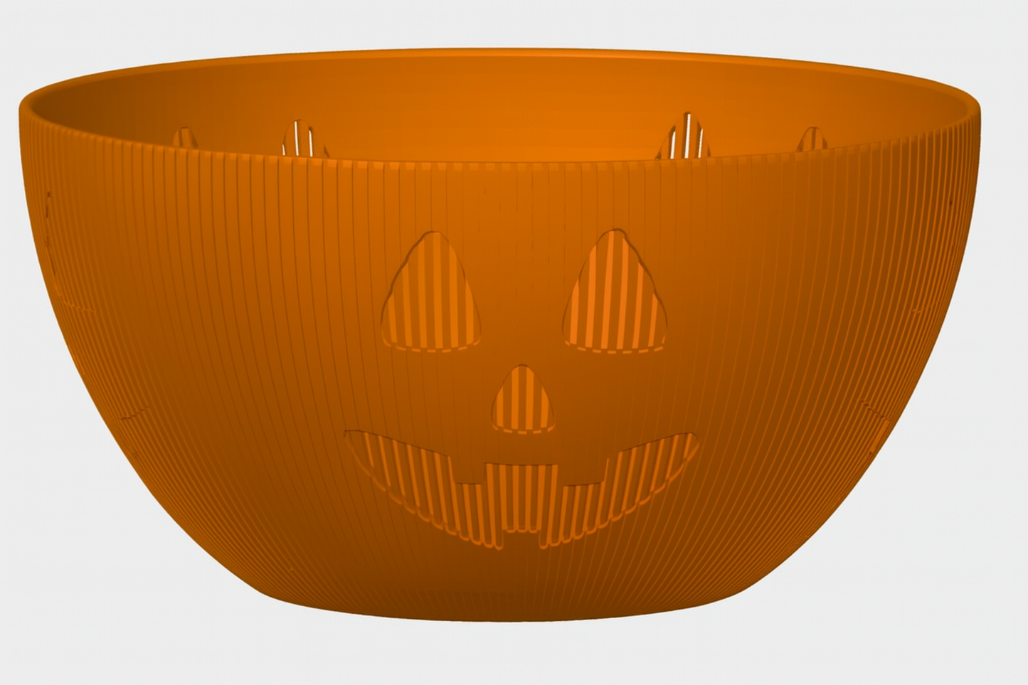 Halloween Pumpkin Candy Bowl