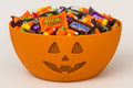Halloween Pumpkin Candy Bowl