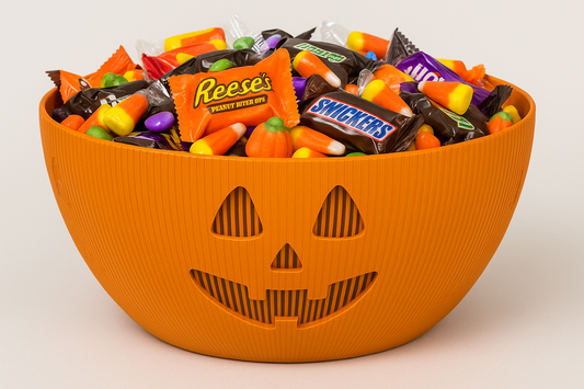 Halloween Pumpkin Candy Bowl