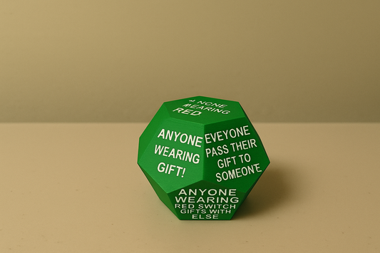 Christmas Gift Exchange Dice