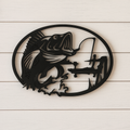 Fishing Wall Art – Rustic Lake House Decor | USA Made