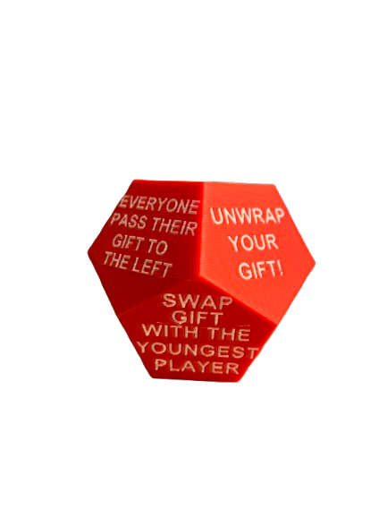 Christmas Gift Exchange Dice