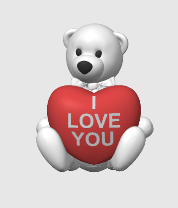 Valentine Heart Teddy Bear