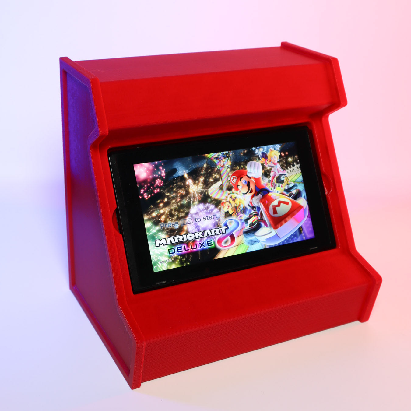 Arcade-Style Nintendo Switch Stand - Retro Gaming Display & Holder