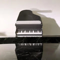 Grand Piano Business Card Holder – Musical Desk Display | USA Made