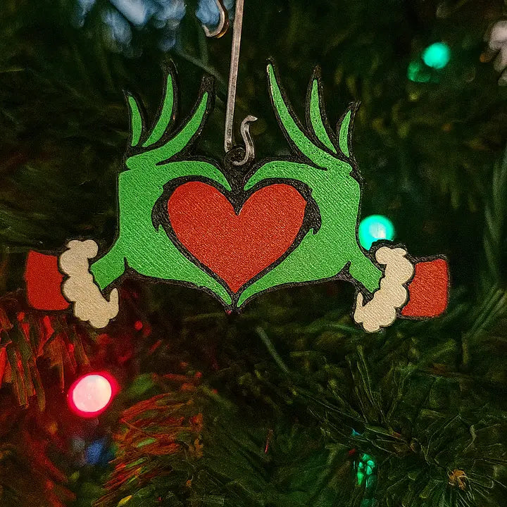 Christmas Grinch Ornament – Festive Holiday Tree Decoration