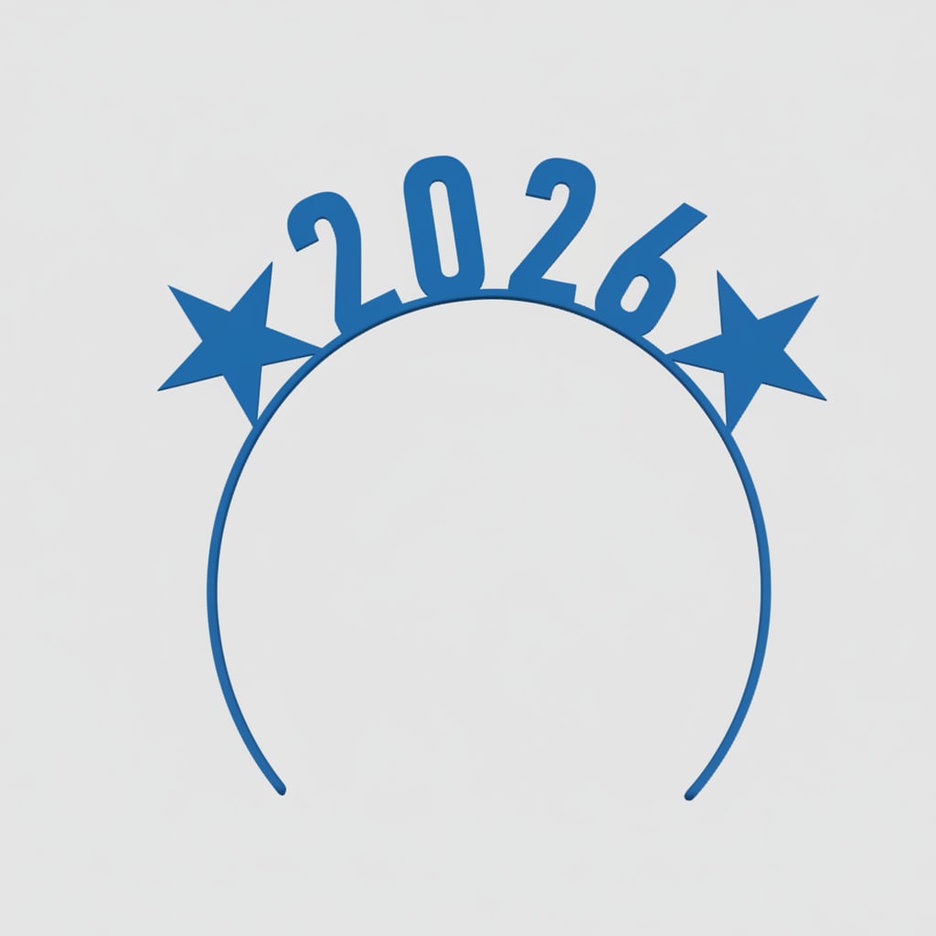 New Years 2026 Headband