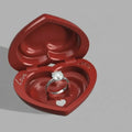 Heart Ring Box - Valentine's Day Proposal & Engagement Gift Box