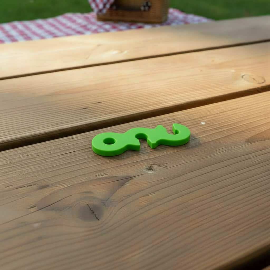 Set of 10 Adjustable Tent Guy Line Tightener – Camping Cord Tensioner