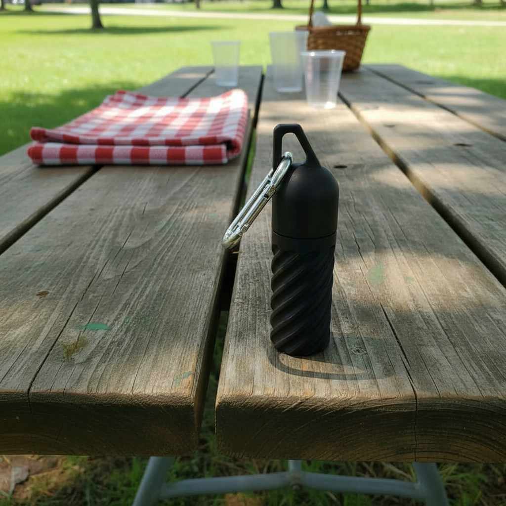 AquaVault: The Ultimate Waterproof Carry Capsule