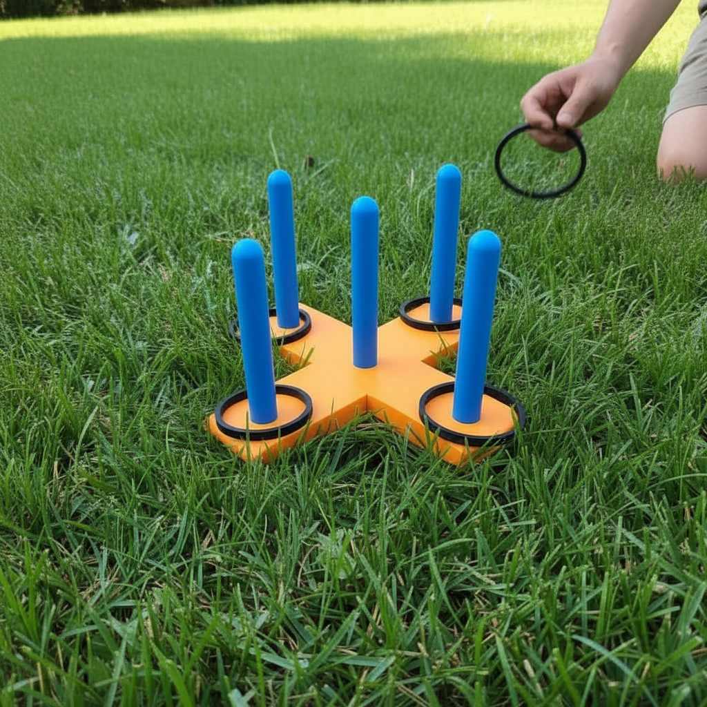 Family Ring Toss Game – Fun Skill Game for Kids & Adults