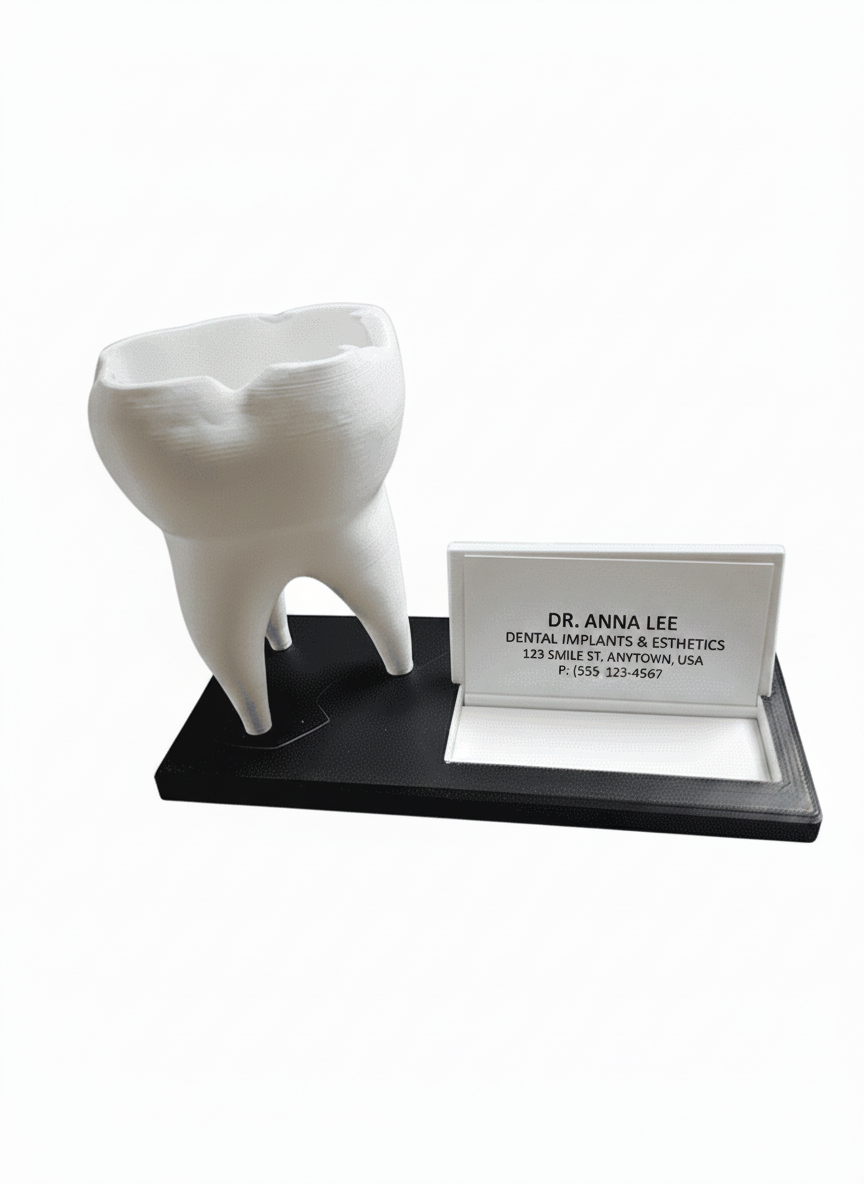 Tooth Business Card Holder