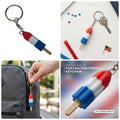 Firecracker Popsicle Keychain