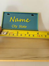 Kids Bike License Plate