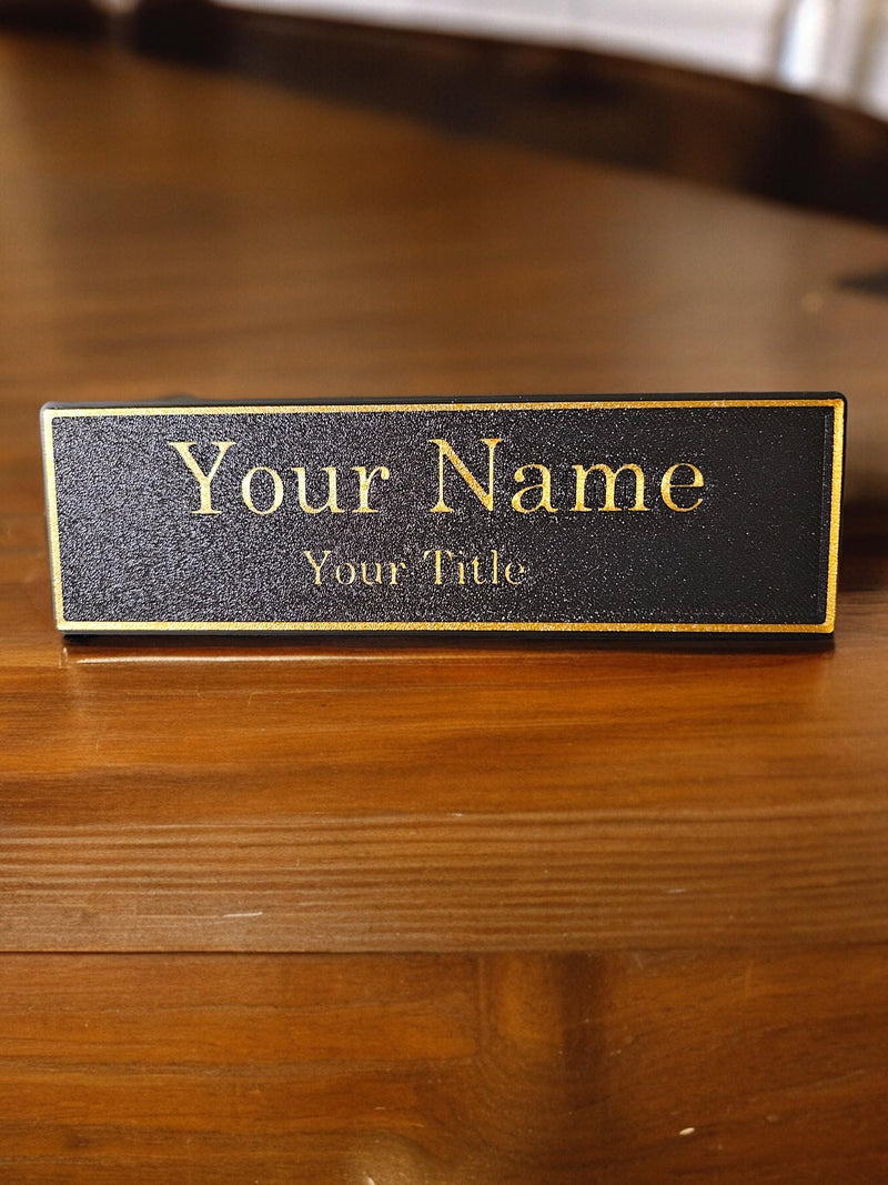 Custom Name Plate