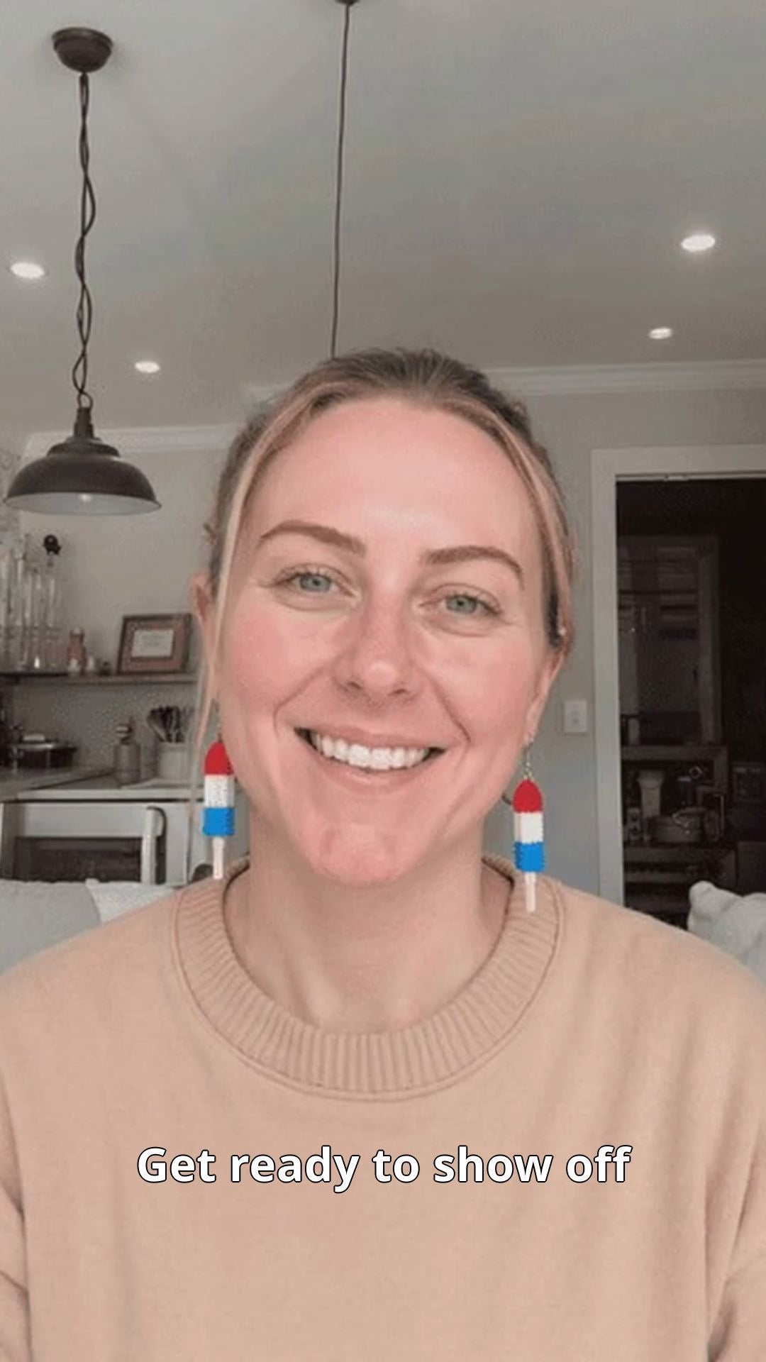 Firecracker Popsicle Earrings