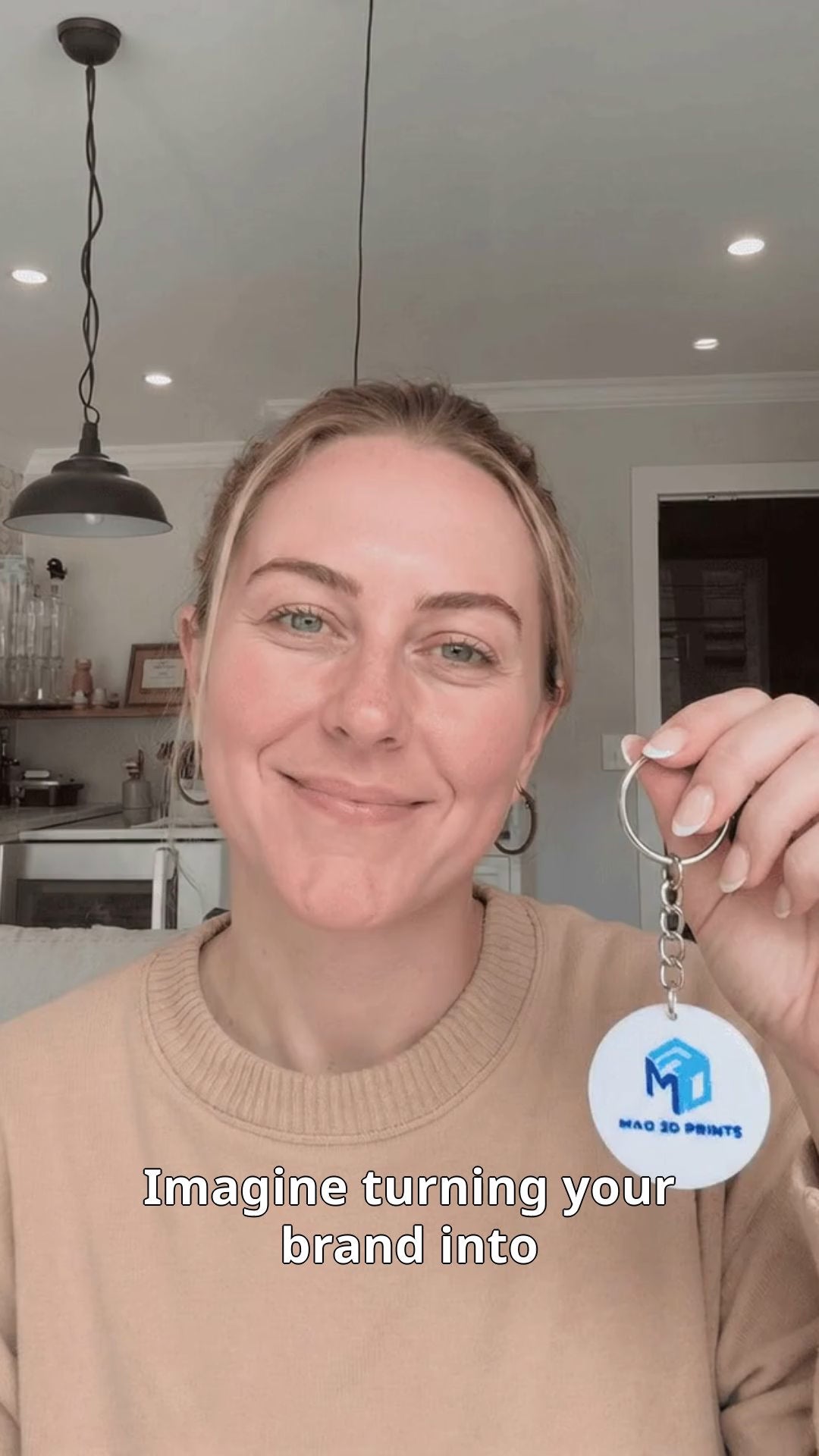 Custom Logo NFC Keychain